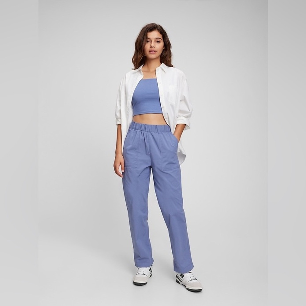 GAP Off-Duty Khakis- Big Loose Straight Leg Cotton Pants